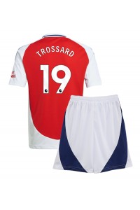 Arsenal Leandro Trossard #19 Babytruitje Thuis tenue Kind 2024-25 Korte Mouw (+ Korte broeken)